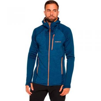 Chaqueta de forro polar Trango Etive para hombre en color azul (Tamaño L)