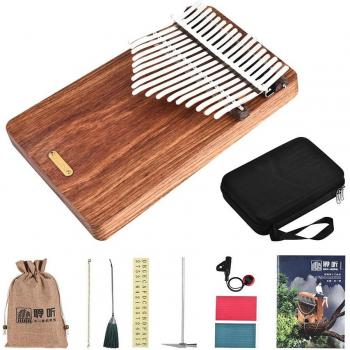 Mbira Kalimba 17 Schlüssel Padauk