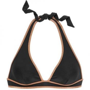 Bruno Banani Bikini Top in Bronzo e Nero
