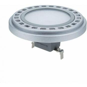 Lampada LED AR111 G53 15W Argento 80W Equivalente Bianco 4500K