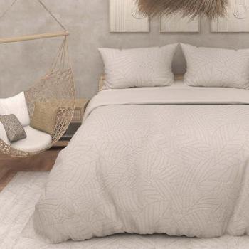 Parure 3D microfibre 240x220 cm – Maison Maya Lin, Soleil d'Ocre