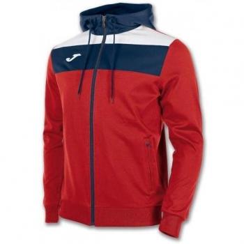 Joma Crew Sweatjacke Kinder lila-weiß-schwarz, Größe 116