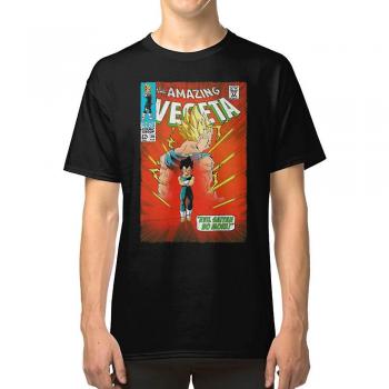 T‑shirt Noir XL “Amazing Veg‑Shark” de RockShark