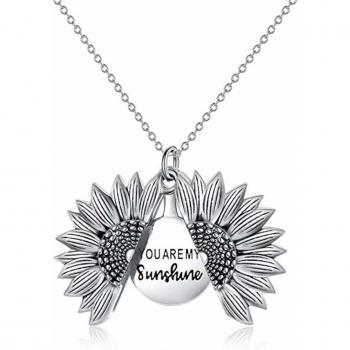 Collier médaillon pour filles