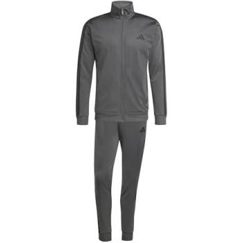 Adidas 3‑Stripe Tricot Track Set – Grey, Size 2XL (Men)
