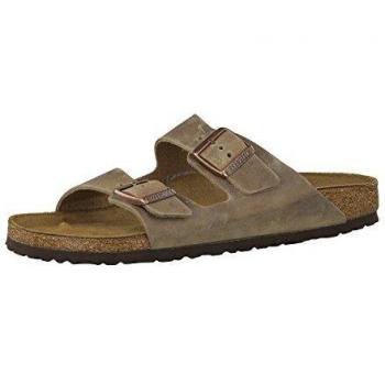 Sandalias Birkenstock Arizona en Piel Engrasada para Hombre