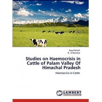 Studies on Haemocrisis in Cattle of Palam Valley Of Himachal Pradesh
