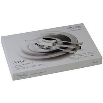 Arthur Price Arctic 44-Component Cutlery Ensemble