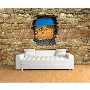 Muro 3D pintado efecto Desierto de oro dalinda® vt616