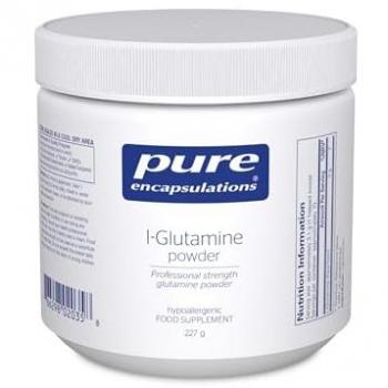 I‑Glutamine Powder from Pure Encapsulations – 227 g