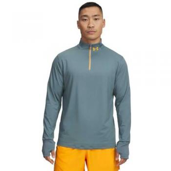 Haut Under Armour Qualifier Run 1/2 zip manches longues