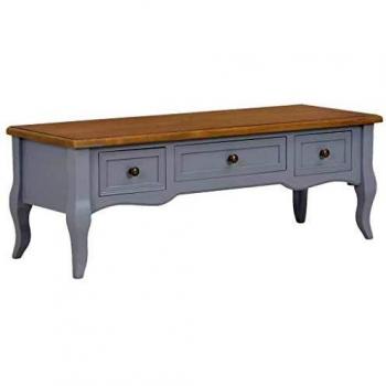 Mobile TV in Legno Grigio 100x35x35 cm