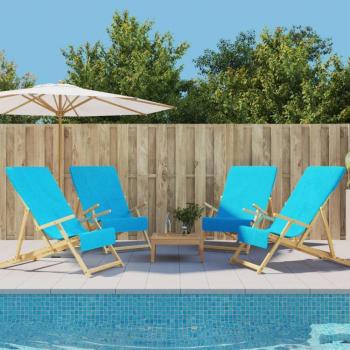 Draps de Bain en Tissu 400 GSM, Set de 4 avec Anti-Sable, Couleur Turquoise, 60x135 cm, Parfait pour Camping