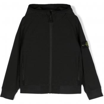 Stone Island giacca bambino nero in nylon