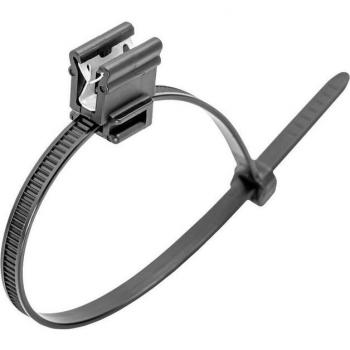 Cimco Kabelbinder 4.60 mm mit Clip, UV-beständig