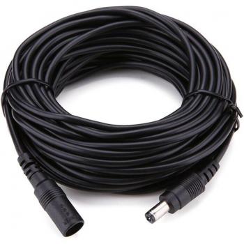 5.5mm x 2.1mm Male Plug DC Power Extension Cable for CCTV