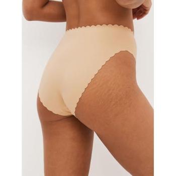 Nude Pastell Rosa Full Brief ohne VPL Schale Edge Unterwäsche