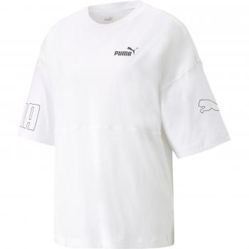 Camiseta de Manga Curta Puma Power Colorblock