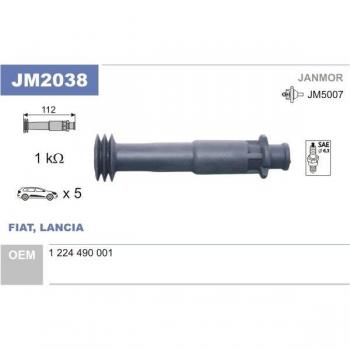 JANMOR JM2038 Ficha de Bobina