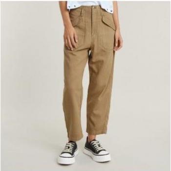Mujer G-Star Pilot Cropped 24 Marrón Casual y Ecológico