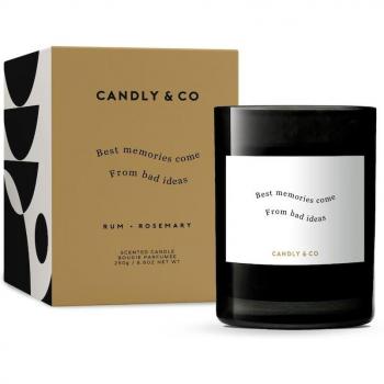 Duftkerze Candly&Co „No. 2 – Aus schlechten Ideen entstehen Wunder“ – 250 g