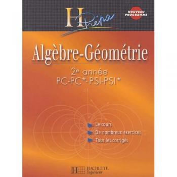 Algèbre-Géométrie 2e Année Pc-Pc*/Psi-Psi*