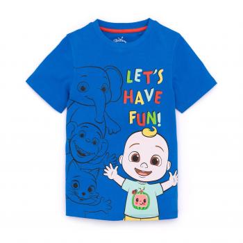 Chemise à manches courtes Cocomelon Vanilla Underground bleu 2-3 ans