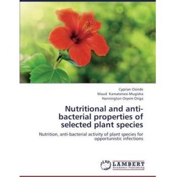 Nutritional and anti-bacterial properties of selected plant species: Nutrition, anti-bacterial activity of plant species for opportunistic infections