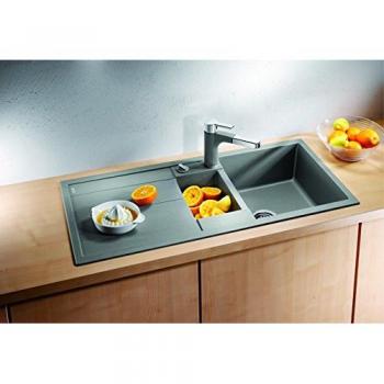 Evier Blanco 513232 – Metra 6S en Silgranit blanc, vidage manuel