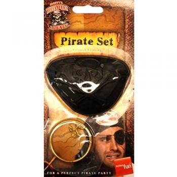 Sea Rover Eye Cover and Hook Earrings