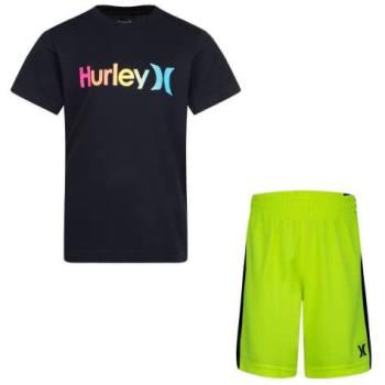 Hurley Niño Camiseta de Manga Corta Gradient Mesh para 24 Meses