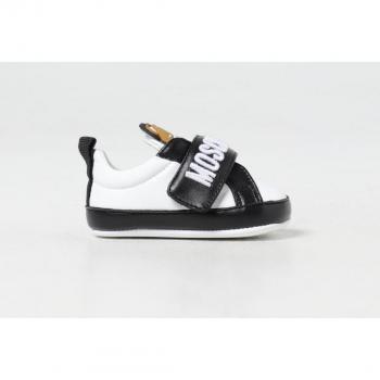 Baby Boys' Unisex Sneakers in Black by MOSCHINO