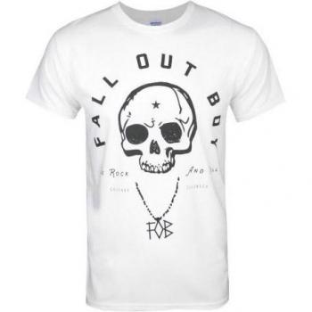 Maglia copricapo Fall Out Boy S bianca
