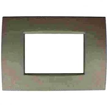 SANDASDON, Placca Slim Sottile 4M, Compatibile Bticino Living Light Air
