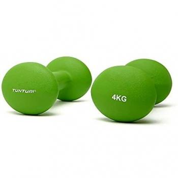 Mancuerna EcoFit 2kg Neopreno – Tunturi Verde