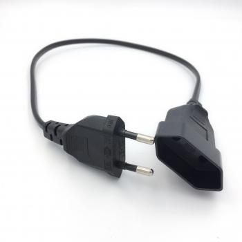 EU Dual‑Prong 2‑to‑1 Extension Cable – 3 m