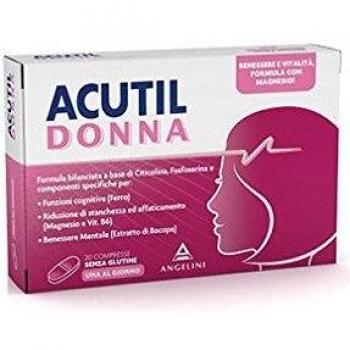 Acutil Donna Integratore Benessere Mentale 20 Compresse