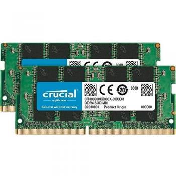 Crucial 16 Go Kit (2 x 8 Go) DDR4-3200 SO-DIMM Mémoire CT2K8G4SFRA32A