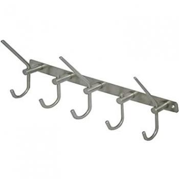 Patères fil inox sur lisse