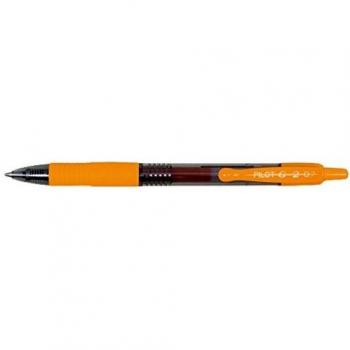 12 x Pilot Gelschreiber G2-7 0,4 orange