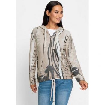 Gemusterte Heine Strickjacke