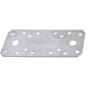 Edelstahl Flachverbinder 133 x 55 mm