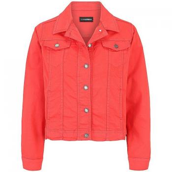 Doris Streich Damenjacke Jeans Koralle Größe 40