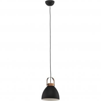 Netlighting Danielle Steel Dome Pendant Ceiling Light, Graphite, 1x E27