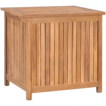 VidaXL Garden Storage Box 60x50x58 cm Solid Teak Wood