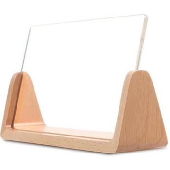 Solid Wood Photo Frame with Acrylic Design