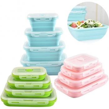 Boîte de Rangement Alimentaire Pliable