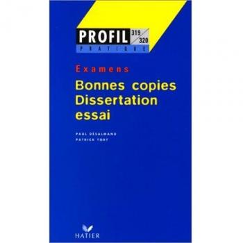 Bonnes copies du bac : dissertation/essai
