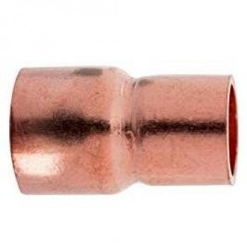 Coude en cuivre réduit soudable Ø12 mm × 8 mm (femelle)