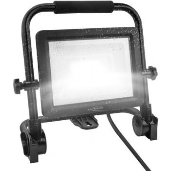 ANSMANN FL50W-AC éclairage de chantier LED, 5.400 lm, filaire, résistant aux chocs, avec poignée, noir